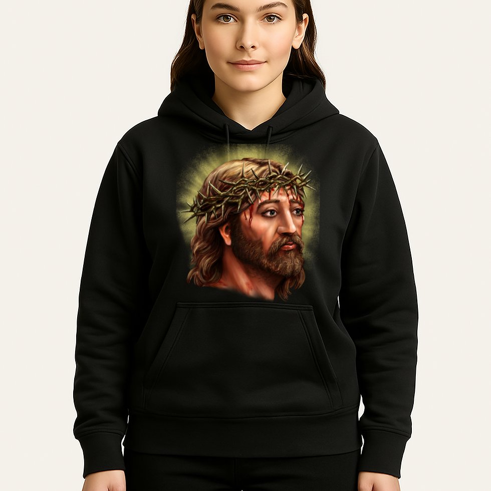 Jesus Abstract Portrait Hoodie