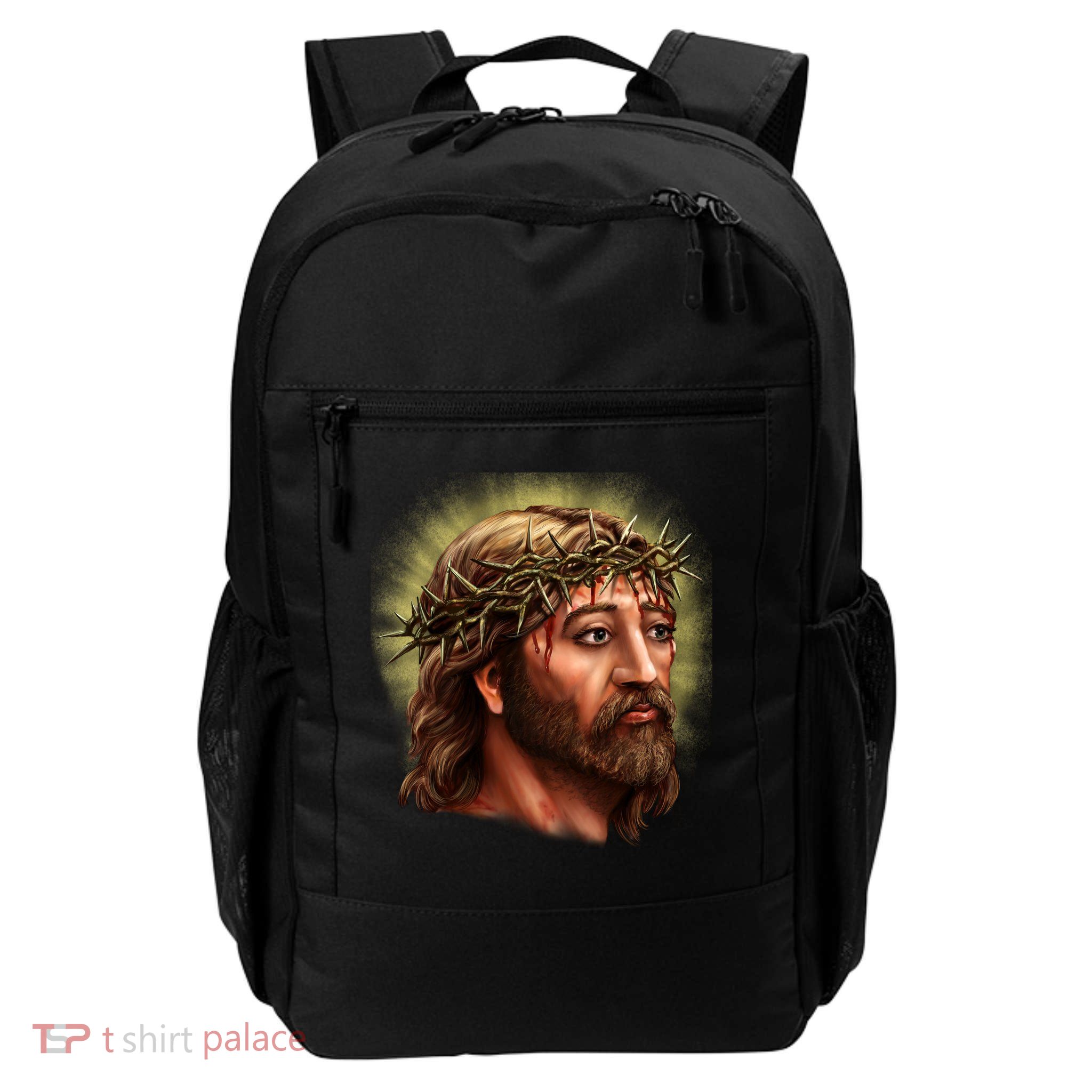 Jesus Abstract Portrait Backpack