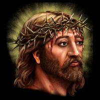 Jesus Abstract Portrait Backpack