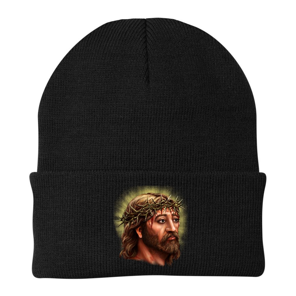 Jesus Abstract Portrait Beanie