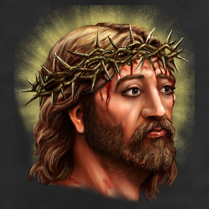 Jesus Abstract Portrait Beanie