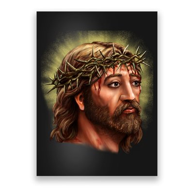 Jesus Abstract Portrait Poster