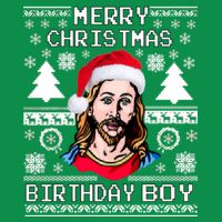 Jesus Birthday Ugly Christmas Sweater Long Sleeve Shirt