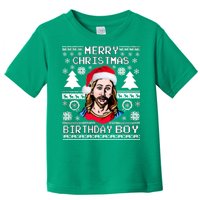 Jesus Birthday Ugly Christmas Sweater Toddler T-Shirt