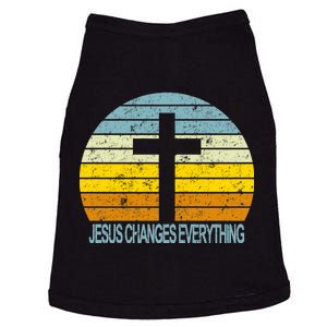 Jesus Changes Everything Doggie Tank