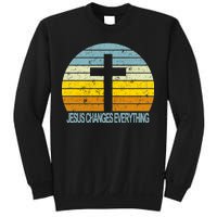 Jesus Changes Everything Sweatshirt