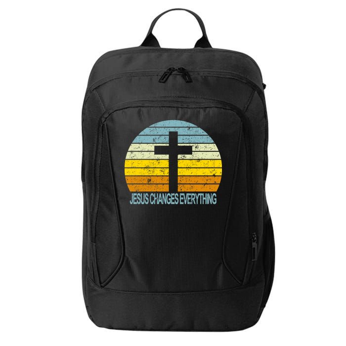 Jesus Changes Everything City Backpack