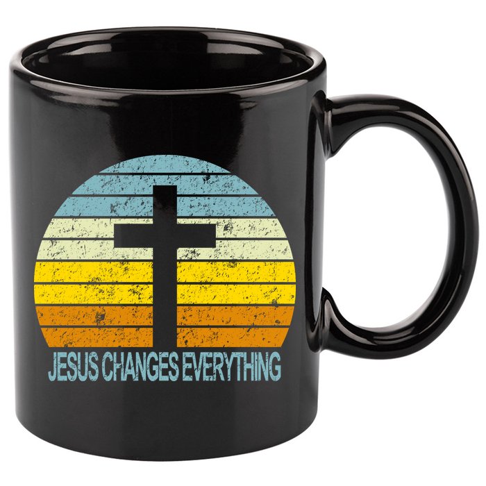Jesus Changes Everything 11oz C Handle Ceramic Mug
