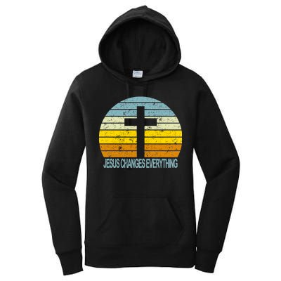 Jesus Changes Everything Women's Pullover Hoodie