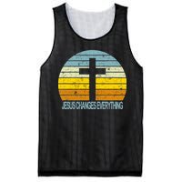 Jesus Changes Everything Mesh Reversible Basketball Jersey Tank