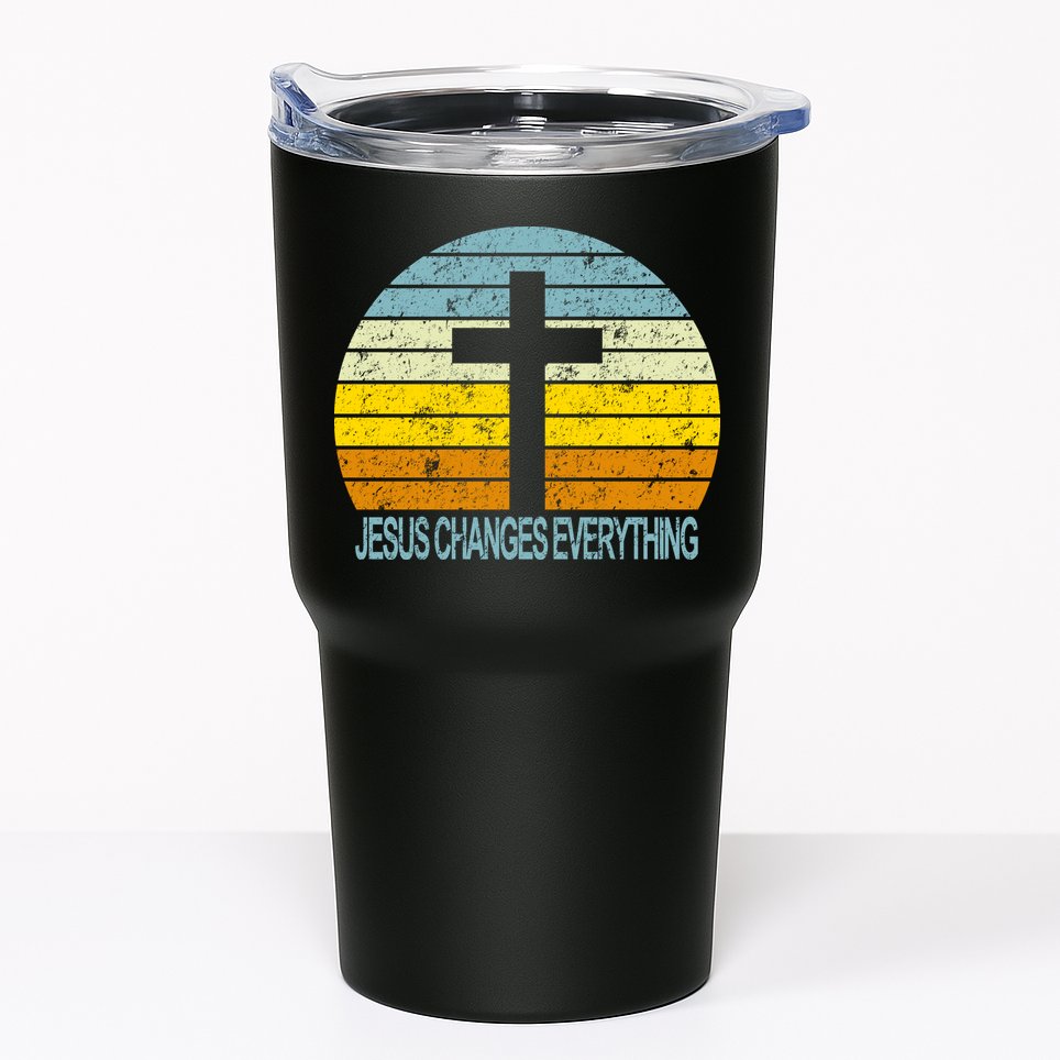 Jesus Changes Everything Tumbler