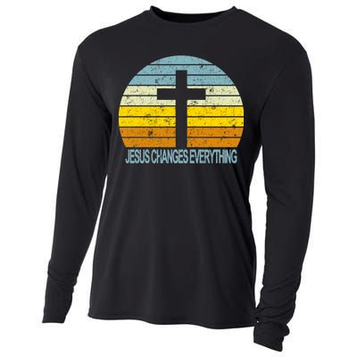 Jesus Changes Everything Cooling Performance Long Sleeve Crew