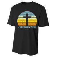 Jesus Changes Everything Performance Sprint T-Shirt