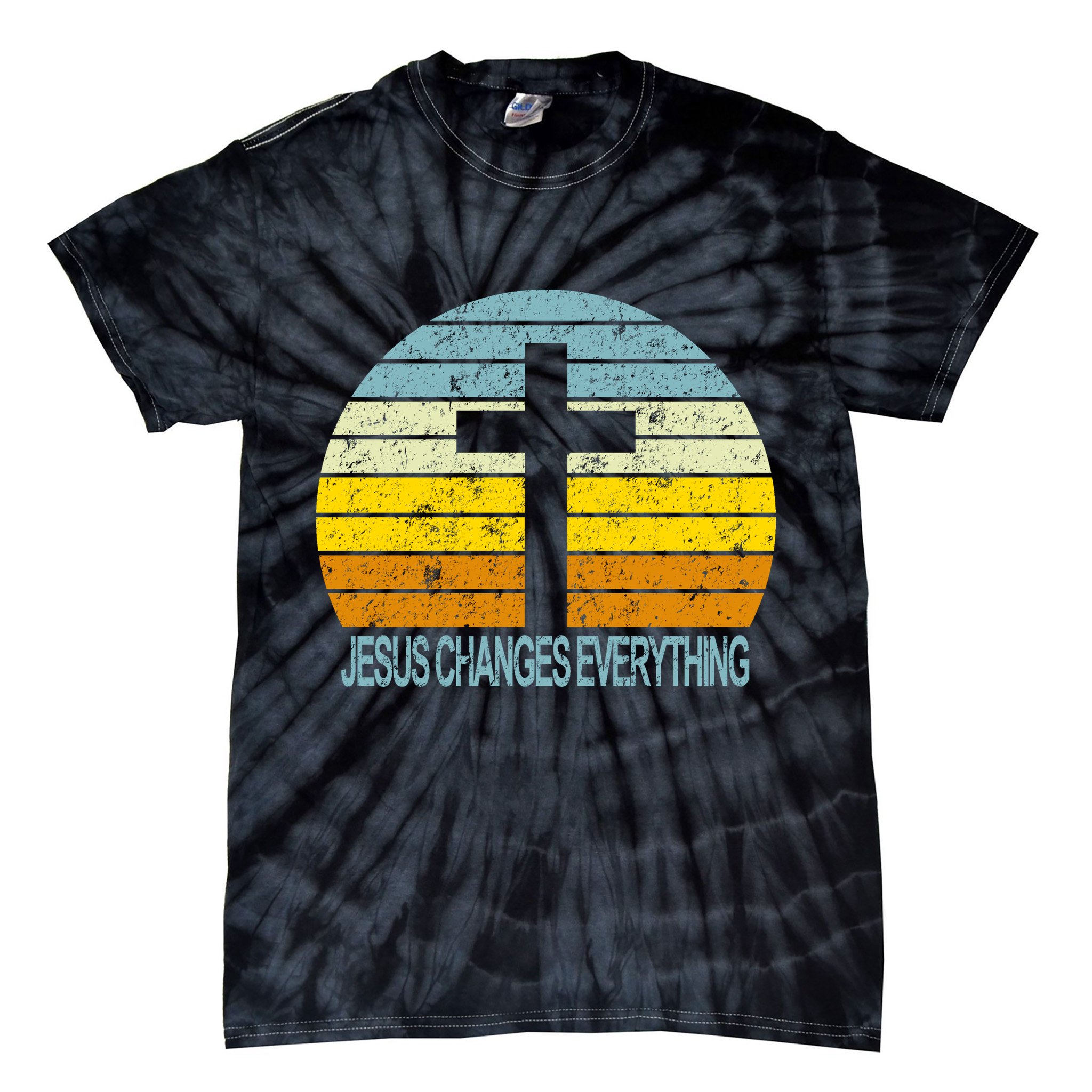 Jesus Changes Everything Tie-Dye T-Shirt