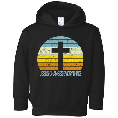 Jesus Changes Everything Toddler Hoodie