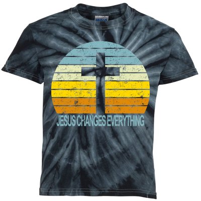 Jesus Changes Everything Kids Tie-Dye T-Shirt