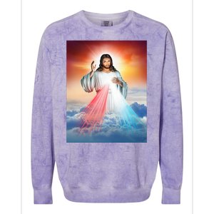 Jesus Christ Colorblast Crewneck Sweatshirt