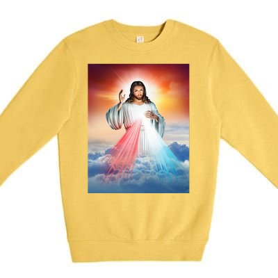 Jesus Christ Premium Crewneck Sweatshirt