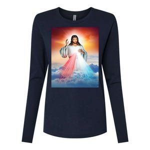 Jesus Christ Womens Cotton Relaxed Long Sleeve T-Shirt