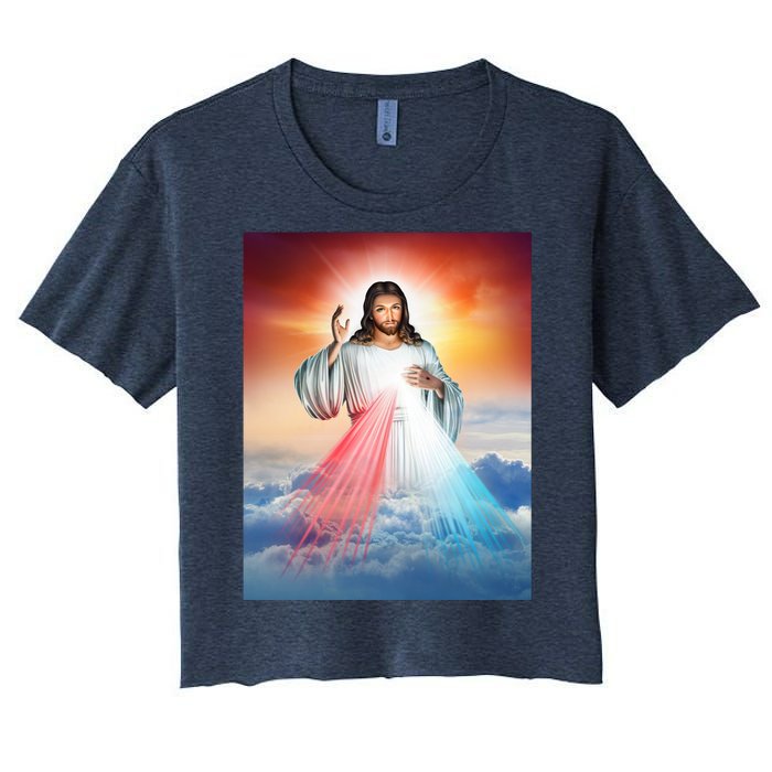 Jesus Christ Women's Crop Top Tee