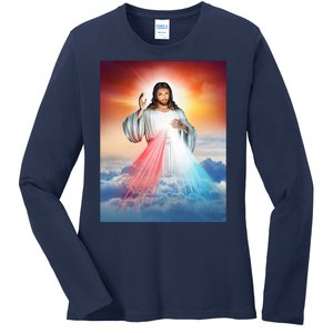 Jesus Christ Ladies Long Sleeve Shirt