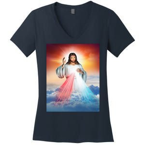 Jesus Christ Women's V-Neck T-Shirt