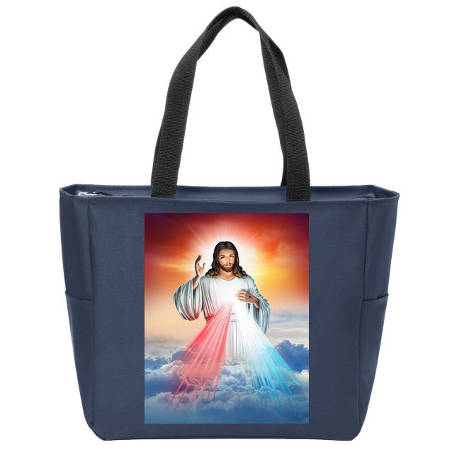 Jesus Christ Zip Tote Bag