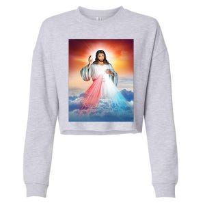 Jesus Christ Cropped Pullover Crew