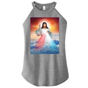 Jesus Christ Women's Perfect Tri Rocker Tank