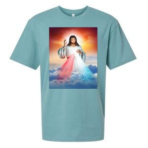 Jesus Christ Sueded Cloud Jersey T-Shirt