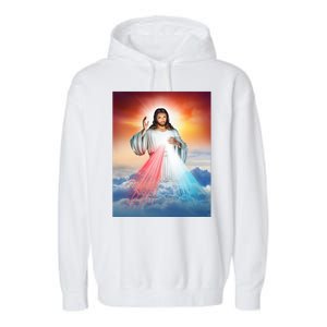 Jesus Christ Garment-Dyed Fleece Hoodie