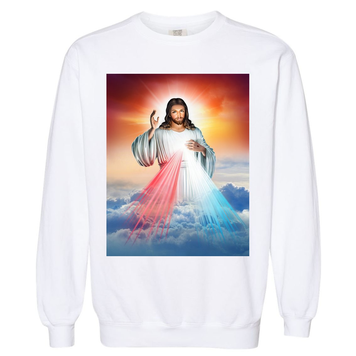 Jesus Christ Garment-Dyed Sweatshirt