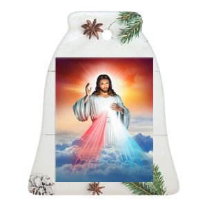 Jesus Christ Ceramic Bell Ornament