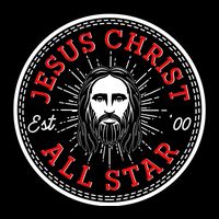 Jesus Christ All Star Est 00 Converse Hoodie