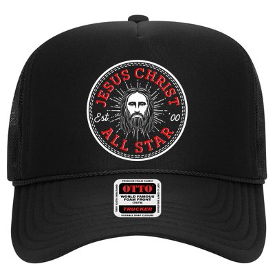 Jesus Christ All Star Est 00 Converse Trucker Hat