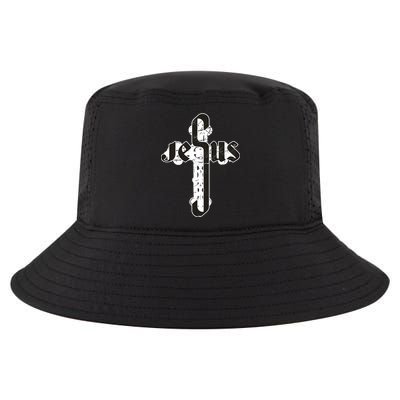 Jesus Christ Cross Faith Cool Comfort Performance Bucket Hat