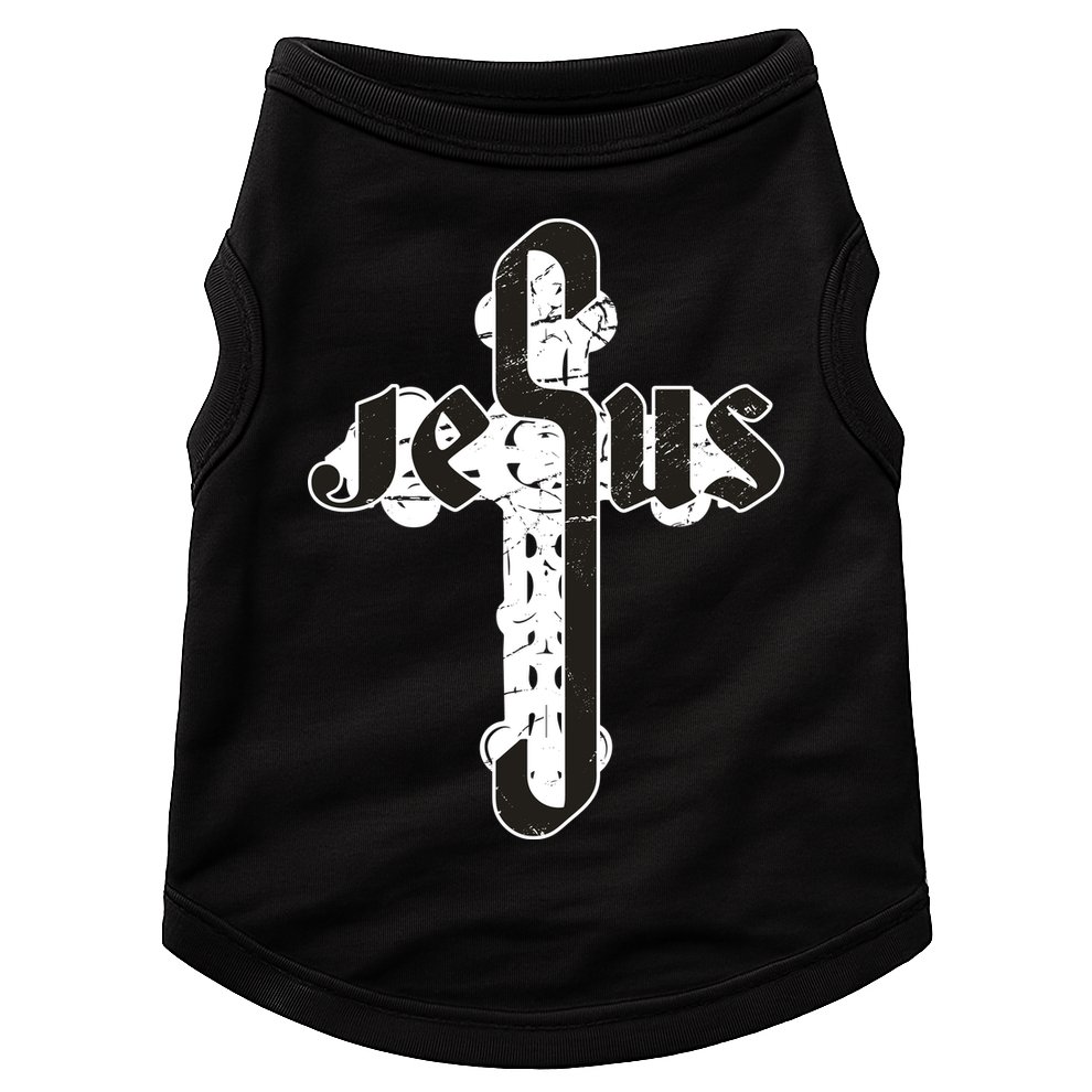 Jesus Christ Cross Faith Doggie Tank