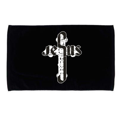 Jesus Christ Cross Faith Microfiber Hand Towel