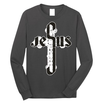 Jesus Christ Cross Faith Long Sleeve Shirt