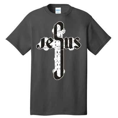 Jesus Christ Cross Faith Tall T-Shirt