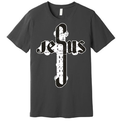 Jesus Christ Cross Faith Premium T-Shirt