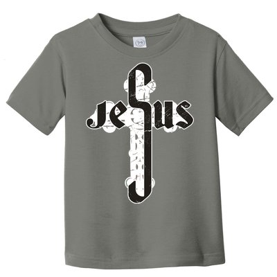 Jesus Christ Cross Faith Toddler T-Shirt