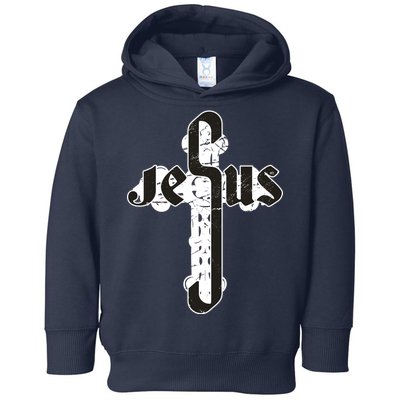 Jesus Christ Cross Faith Toddler Hoodie