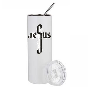 Jesus Christ Cross Faith Stainless Steel Tumbler