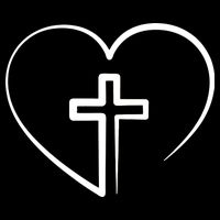 Jesus Christ Cross Heart Cooling Performance Crew T-Shirt