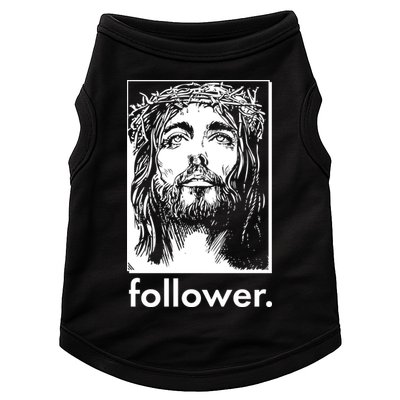 Jesus Christ Portrait Follower Doggie Tank