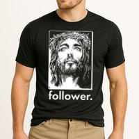 Jesus Christ Portrait Follower Cooling Performance Crew T-Shirt