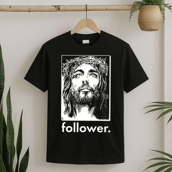 Jesus Christ Portrait Follower T-Shirt