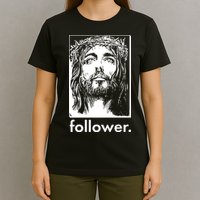 Jesus Christ Portrait Follower T-Shirt