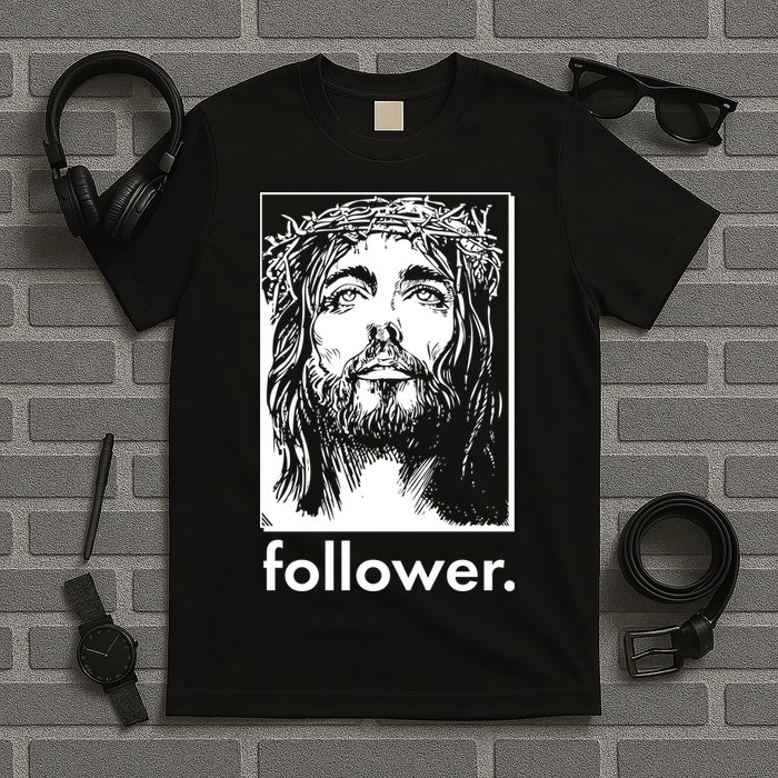 Jesus Christ Portrait Follower T-Shirt
